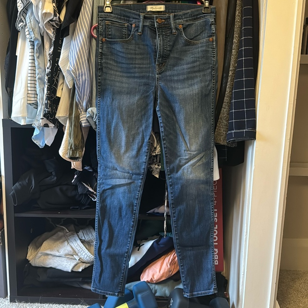 Tall Madewell High Rise Skinny denim